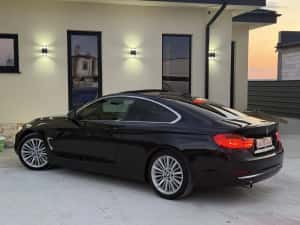 BMW 420i -Coupe-184 cp-2014-Luxury Line-Trapă-interior sport-Impecabil — miniatura 4