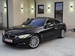 BMW 420i -Coupe-184 cp-2014-Luxury Line-Trapă-interior sport-Impecabil — miniatura 9