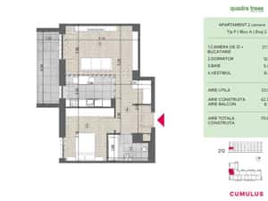 Faza 3 în vânzare! 2 camere, spațios. Direct Dezvoltator — miniatura 3