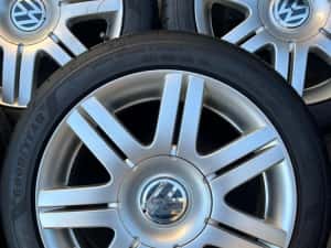 Jante VW Phoenix 5x112 R17 cu anvelope Goodyear Eagle F1 Asymmetric 6 — miniatura 3