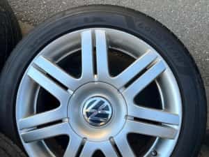 Jante VW Phoenix 5x112 R17 cu anvelope Goodyear Eagle F1 Asymmetric 6 — miniatura 4