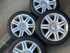 Jante VW Phoenix 5x112 R17 cu anvelope Goodyear Eagle F1 Asymmetric 6 — miniatura 9