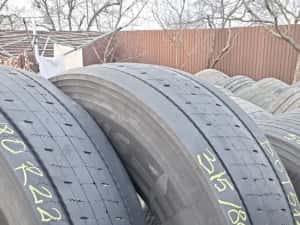 2 Anvelope Camion Directie Bridgestone 315/80 R22.5 Stare Impecabilă. — miniatura 8