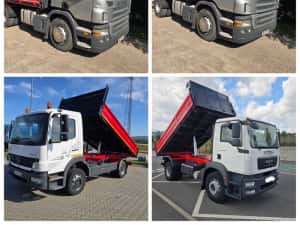 Man TGM 19T basculabil, Iveco, Scania,Mercedes,Volvo. — miniatura 9