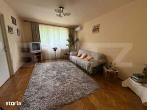 Apartament decomandat cu 4 camere, 74 mp, 2 bai, 2 balcoane — miniatura 3