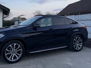 Mercedes Gle Coupe 350d Amg Designo Alcantara Pano Masaj Carbon Full — miniatura 5