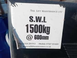 Lift dhollandia 253026 R502  1407 4500 MAN TGL 7.150 generatia — miniatura 4