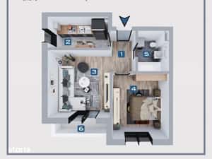 RATE LA DEZVOLTATOR Apartament- zona dezvoltata — miniatura 6