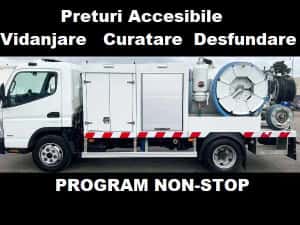 Servicii de Vidanjare Vitanja Vidanjari Desfundare Conducte Tevi Canal NonStop Urgente