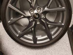 Roti/Jante Ford Focus ST 19" OE + anvelope Pirelli PZero FP 235/35 NOI — miniatura 9
