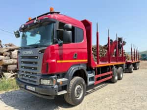 Scania G420 2010 6x6 Transport lemne - Camion Forestier -  Macara Epsi