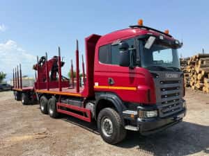Scania G420 2010 6x6 Transport lemne - Camion Forestier -  Macara Epsi — miniatura 5