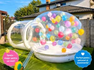 Închiriez Tobogan Gonflabil și Bubble House — miniatura 7