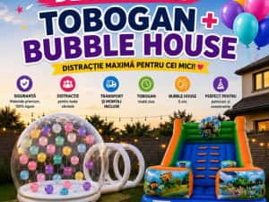 Închiriez Tobogan Gonflabil și Bubble House — miniatura 10