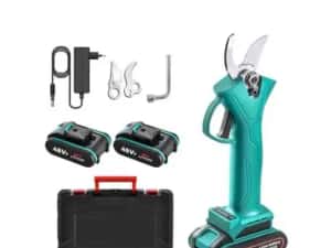 Foarfeca Electrica 2 Acumulatori Tuns Vie Pomi Crengi Gradina CJ — miniatura 4