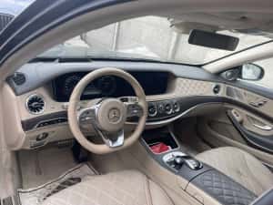 Mercedes Benz S Maybach w222 facelift - plansa de bord - set centuri de siguranta - kit airbag volan pasager cortine genunchi scaun — miniatura 4