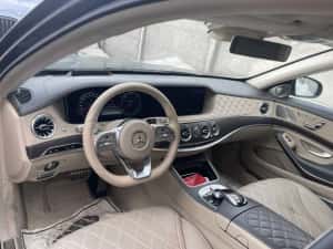 Mercedes Benz S Maybach w222 facelift - plansa de bord - set centuri de siguranta - kit airbag volan pasager cortine genunchi scaun — miniatura 8
