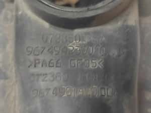 Furtun tub intercooler 967494238000 1.6 d 9hn Peugeot Partner 2 (facelift) (2012 - 2020) — miniatura 2