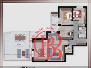 4 camere cu terasa  -proiect nou- Metrou Nicolae Teclu — miniatura 3