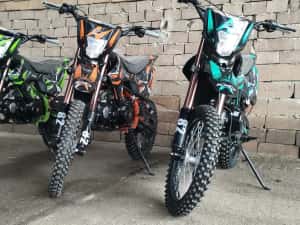 Cross Enduro motocicleta KXD PRO Germany 125cc 17 14 inch manuala in — miniatura 1