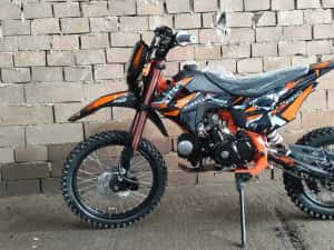 Cross Enduro motocicleta KXD PRO Germany 125cc 17 14 inch manuala in — miniatura 2