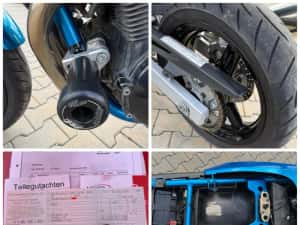 SUZUKI GSF 650 F BANDIT ABS FATA+SPATE impecabil=fara zgarieturi — miniatura 7