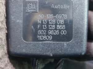 Pretensioner spate 602962600 Opel Astra H (2004 - 2007) — miniatura 2