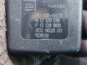 Pretensioner spate 602962600 Opel Astra H (2004 - 2007) — miniatura 6