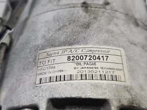 Compresor clima Renault Laguna 3 [Fabr 2007-prezent] 8200720417 1.5 DC — miniatura 3