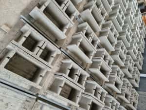 Vibropresă linie completă elemente beton.: pavaj,boltari zidărie, coșuri centrală, fundație. — miniatura 2