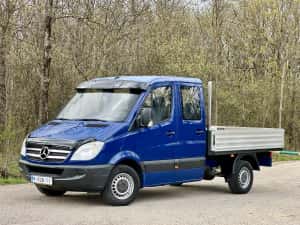 Mercedes sprinter 316,doka 2012,Clima,6-7 locuri,cabina dubla,bena — miniatura 9