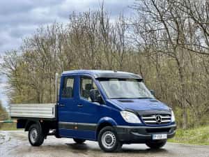 Mercedes sprinter 316,doka 2012,Clima,6-7 locuri,cabina dubla,bena — miniatura 10