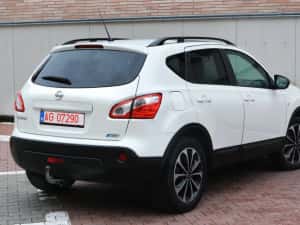 Nissan Qashqai Tekna 2014 1.6Dci 130CP Alb Perlat Xenon Alcantara — miniatura 3