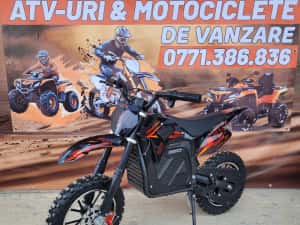 Motocicleta electrica copii eCross 1000w 36volți Roți R10 — miniatura 5