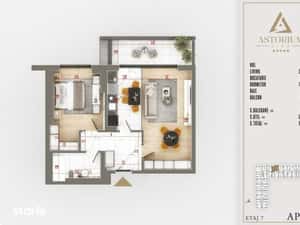 AP. 2CAM. (DRESSING DORMITOR) / BLOC FINALIZAT. ASTORIUM LIFE! — miniatura 4
