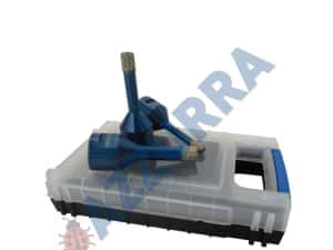 Set carote pt. gresie portelanata piatra diam. 6, 8, 10mm cu ceara — miniatura 4