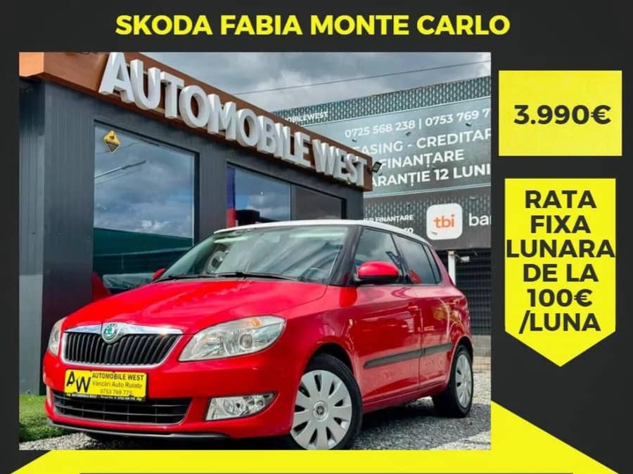 Skoda Fabia 2012 - 3990 EUR - AutoSecondHand — fotografie 1 din 7