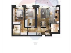 Vanzare apartamente 3 camere Pallady