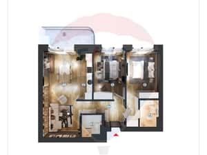 Vanzare apartamente 3 camere Pallady — miniatura 6