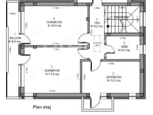 Casa de vanzare 380mp teren liber 4 camere 2 parcari Selimbar — miniatura 4