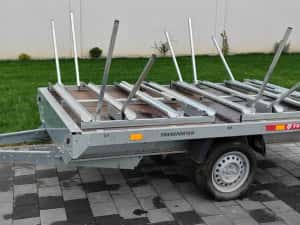 Remorca auto pentru transport 8 biciclete — miniatura 4