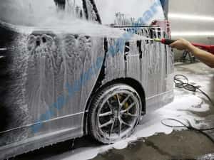 Set pistol presiune aparat spalat si lanci apa + set 5 duze — miniatura 6