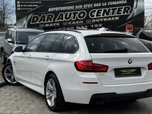 BMW F11 520D X-DRIVE M-PACHET ALB PERLAT AN 2014 IMPORT ITALIA — miniatura 2