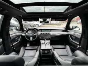 BMW F11 520D X-DRIVE M-PACHET ALB PERLAT AN 2014 IMPORT ITALIA — miniatura 8