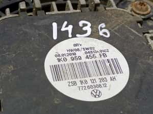 Electroventilator gmv 1k0959455FB Skoda Octavia 2 (facelift) (2008 - 2013) 1.6 TDI CAYC — miniatura 9