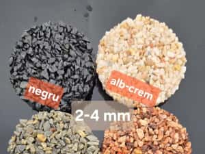 Piatra 2-4 mm covor rasina poliuretanica epoxidica romanesca — miniatura 2