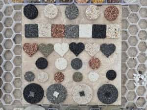 Piatra 2-4 mm covor rasina poliuretanica epoxidica romanesca — miniatura 3