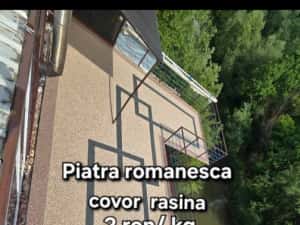 Piatra 2-4 mm covor rasina poliuretanica epoxidica romanesca — miniatura 9