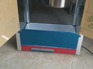 Aparat electric pentru popcorn, 1.44 kW, roșu-argintiu, capac negru — miniatura 6
