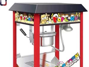 Aparat electric pentru popcorn, 1.44 kW, roșu-argintiu, capac negru — miniatura 10
